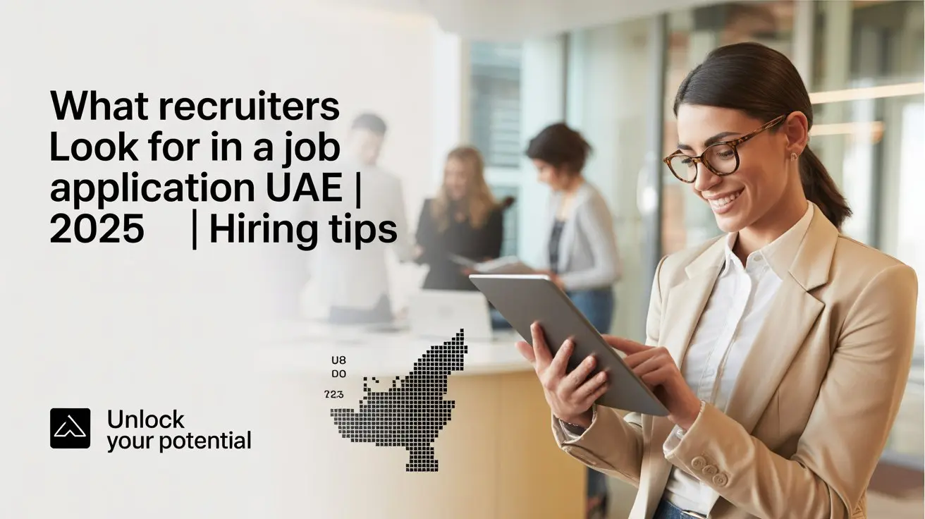 Recruiters in UAE reviewing job applications