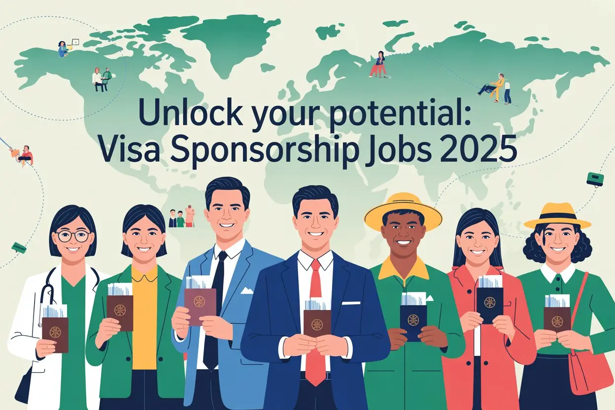 Global workers applying for Visa Sponsorship Jobs 2026 abroad